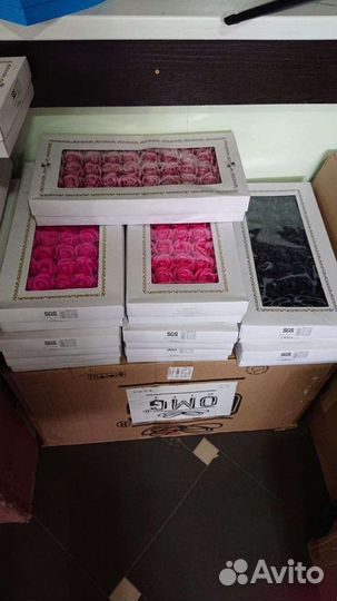 Розы из мыла опт