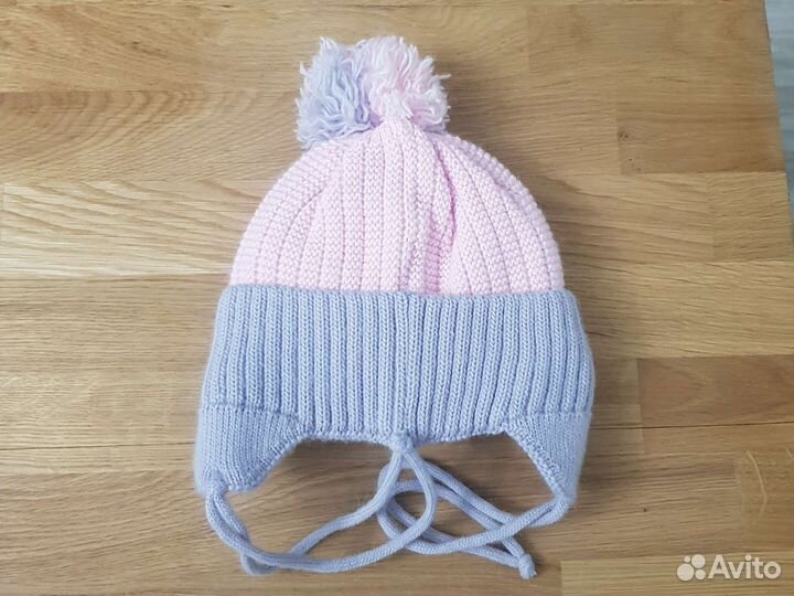 Шапка на девочку демис.на 1-1.5 г
