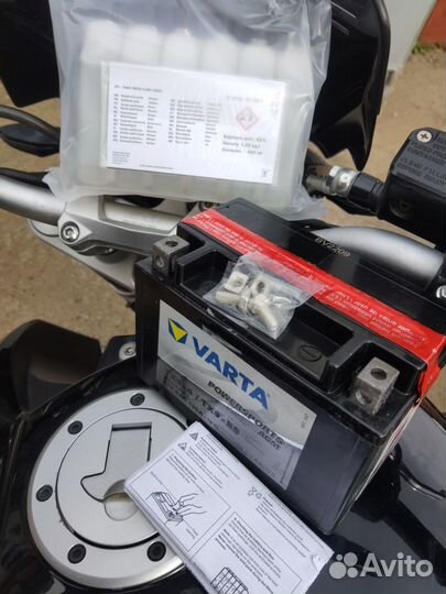 Мото аккумулятор varta TX9-4/TX9- 12В 8Ач 135A AGM