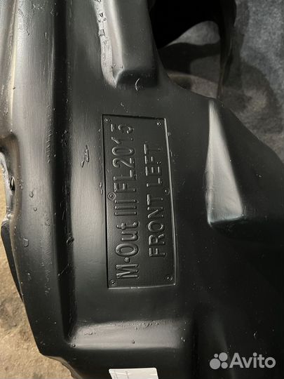 Подкрылки на mitsubishi outlanber 3