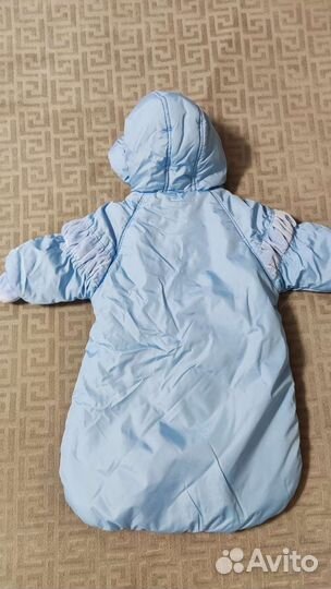 Конверт на выписку для мальчика осень