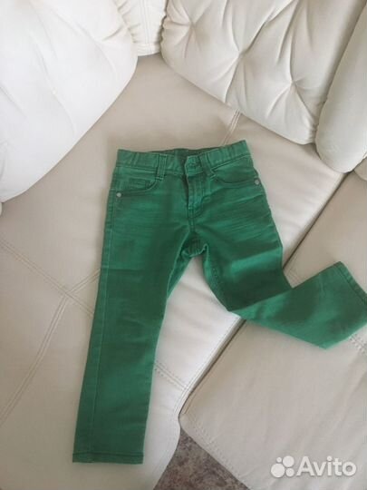 Рубашка и брюки/джинсы Carters/Benetton