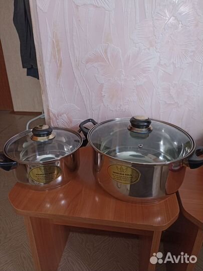 Набор кастрюль из нержавейки
