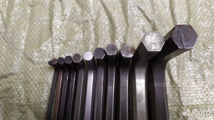 Набор шестигранных ключей facom 5-19мм 11пр