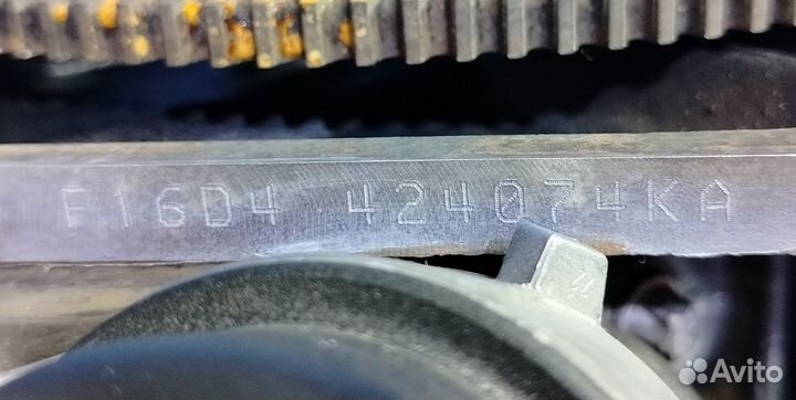 Двигатель Chevrolet F16D4 1.6MPi, 16v, 113 - 124 л