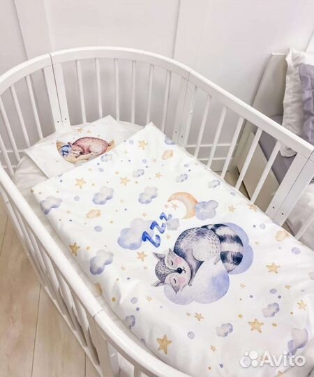 Бортики в детскую кроватку