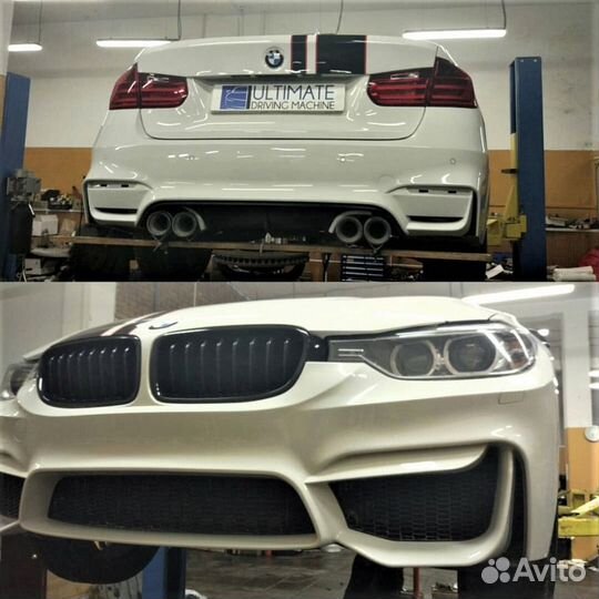 BMW F30 обвес M3 М обвес