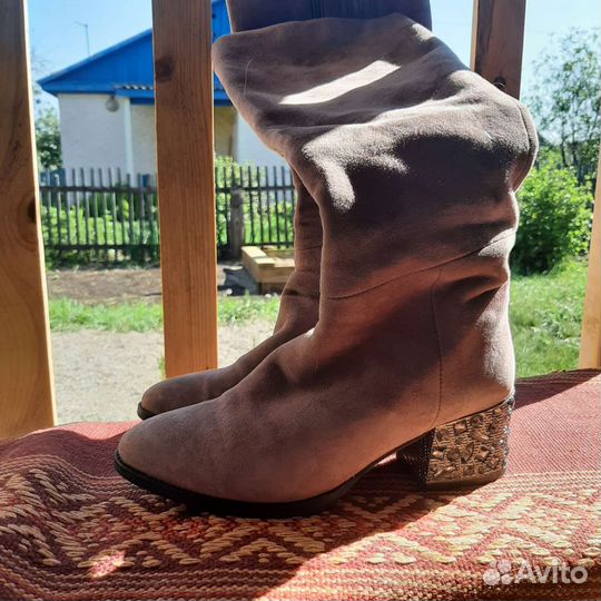 Сапоги демисезонные женские