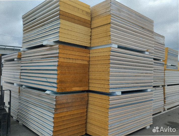 Сэндвич панели стеновые пир от 200 м2