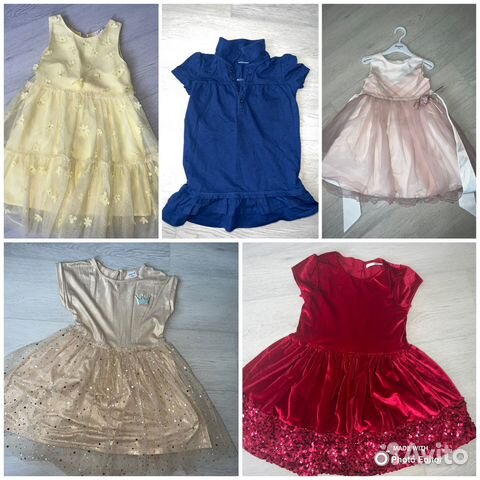 Детские вещи для девочки 4-6 лет