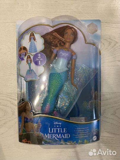 Кукла Disney princess русалочка Ариэль HLX13