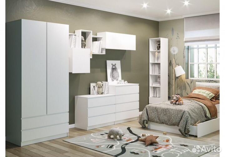 Шкафы Мадера Ш1800 лдсп белый. Москва и мо