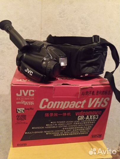 Видеокамера jvc кассетная