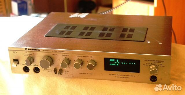 Усилитеь радиотехника У-101-стерео
