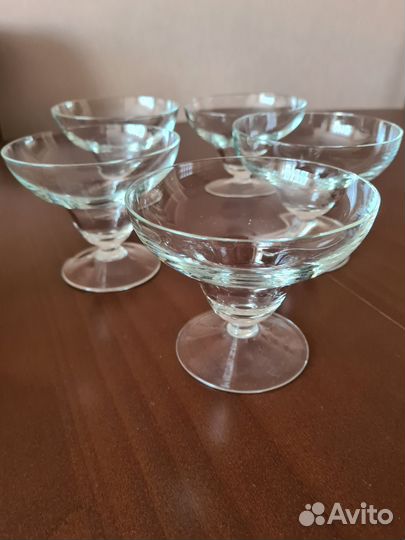 Фужеры бокалы стопки креманки