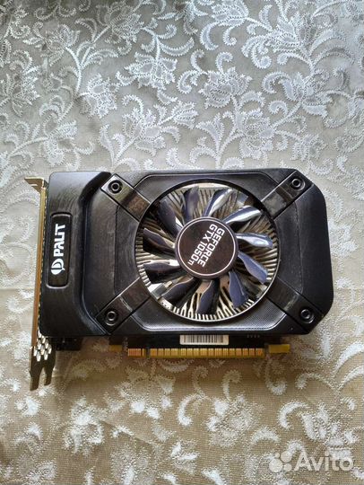 Видеокарта gtx 1050 ti 4gb Palit