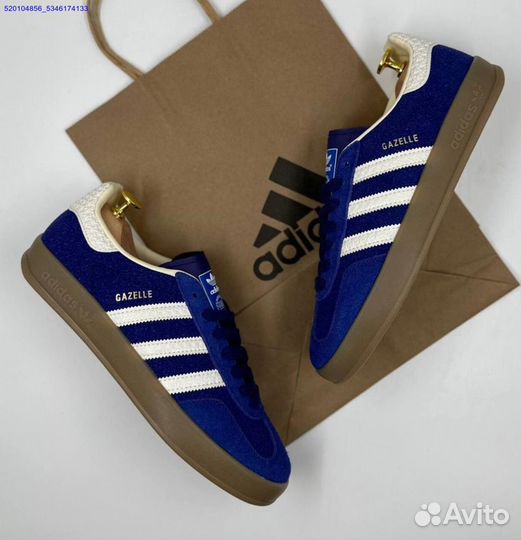 Кроссовки Adidas Gazelle Navy (Арт.67952)