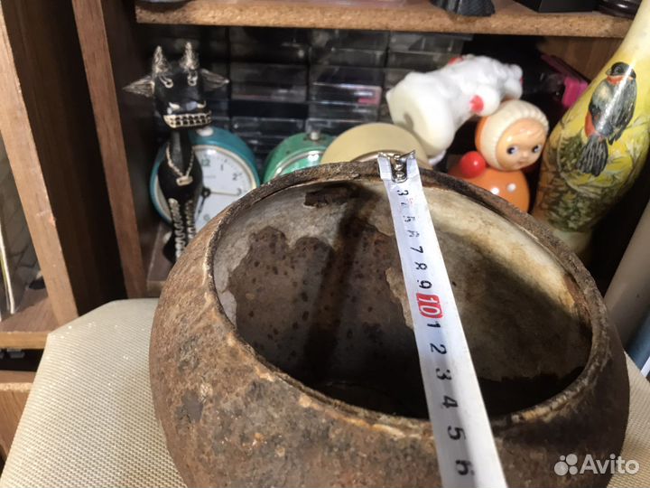 Чугунный чугунок тяжелый СССР