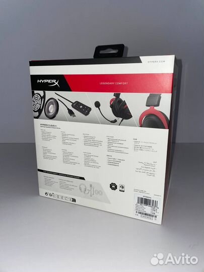 Гарнитура игровая HyperX Cloud II Red KHX-hscp-RD