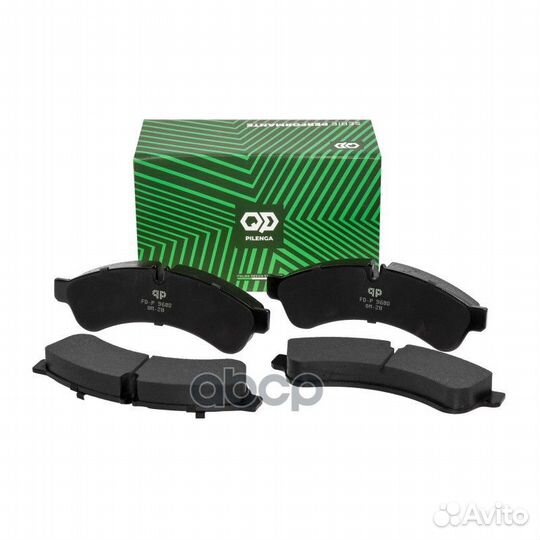 FDP9680 колодки дисковые задние Iveco Daily I