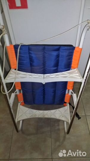 Санки Дэми складные со съемным толкателем