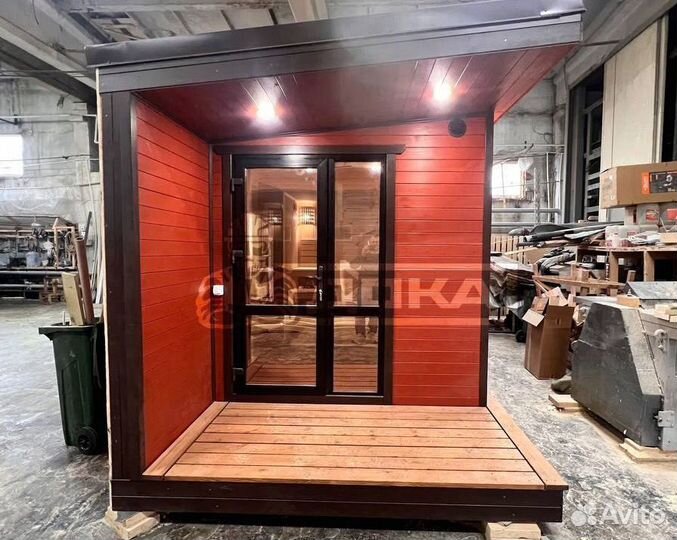 Баня каркасная быстрый монтаж