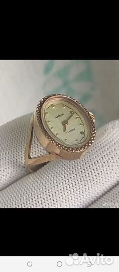 Бронь Часы-кольцо Чайка, винтаж СССР