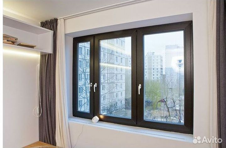 Пластиковые окна и двери без монтажа