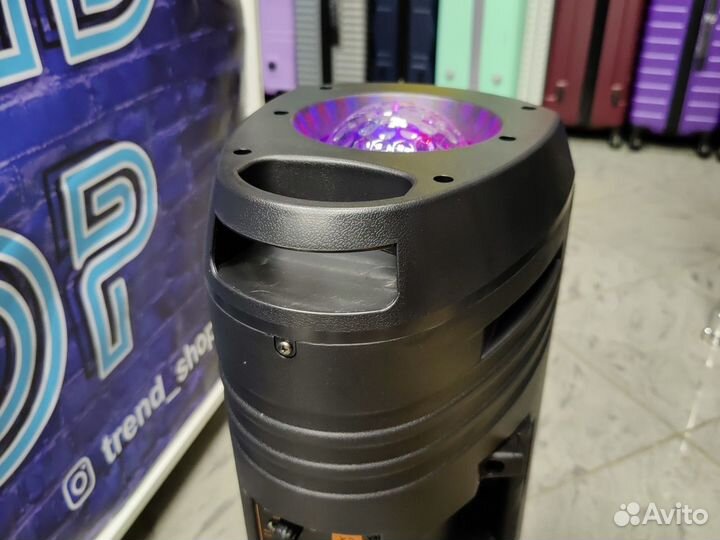 Портативная колонка С диско шаром