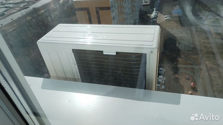 Установка кондиционеров, закладка трассы