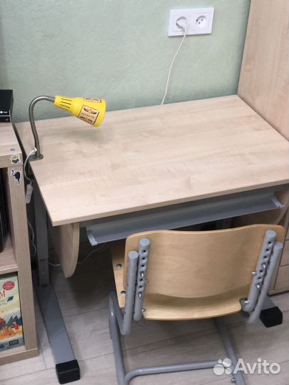 Парта трансформер Осанка со стулом