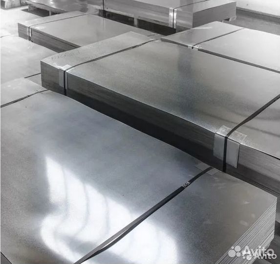 Лист плоский крашеный/оцинкованный