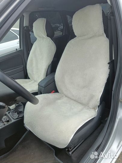 Меховые накидки короткий ворс Австралия большой