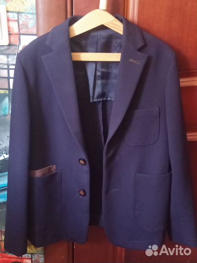 Пиджак для мальчика 140