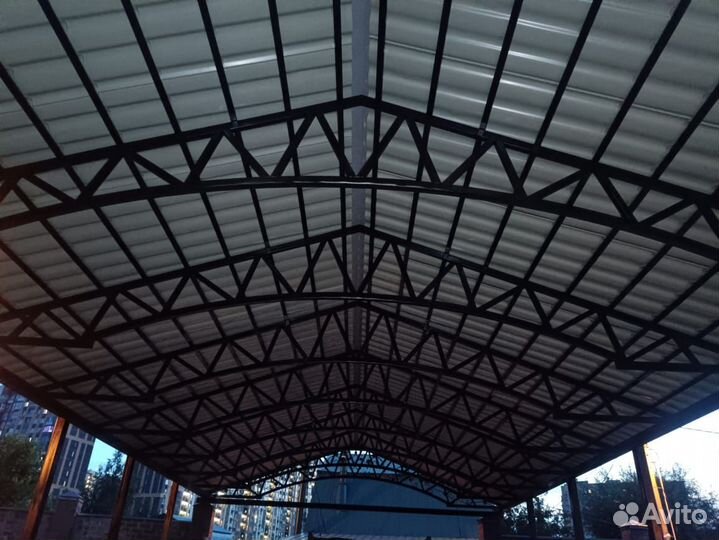 Навесы из поликарбоната. Навесы от производителя