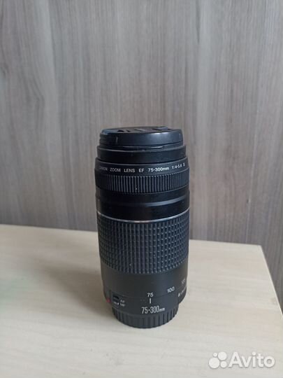 Объектив canon ef iii 75 300mm f 4 5.6