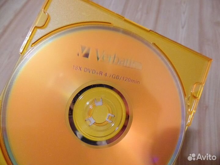 DVD-R диск Verbatim в коробке