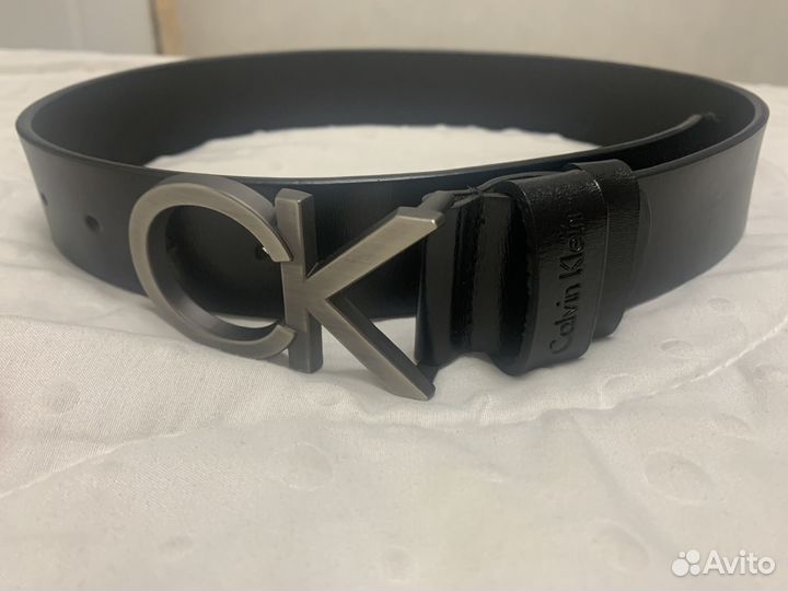 Ремень мужской кожаный новый