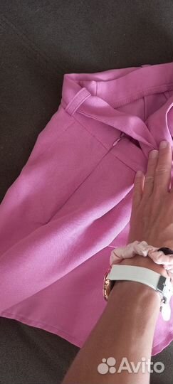 Шорты с высокой посадкой 40-42