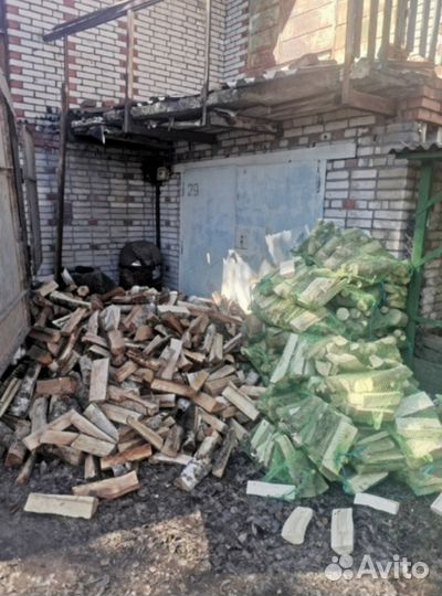 Дрова березовые колотые с доставкой