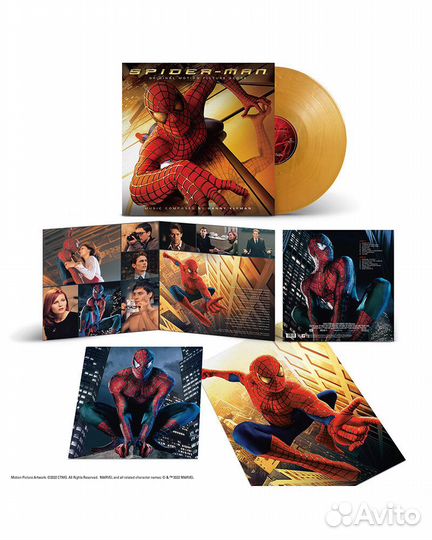 Danny Elfman - Spider Man OST Gold / Silver LP