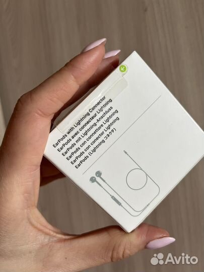 Наушники apple earpods lightning