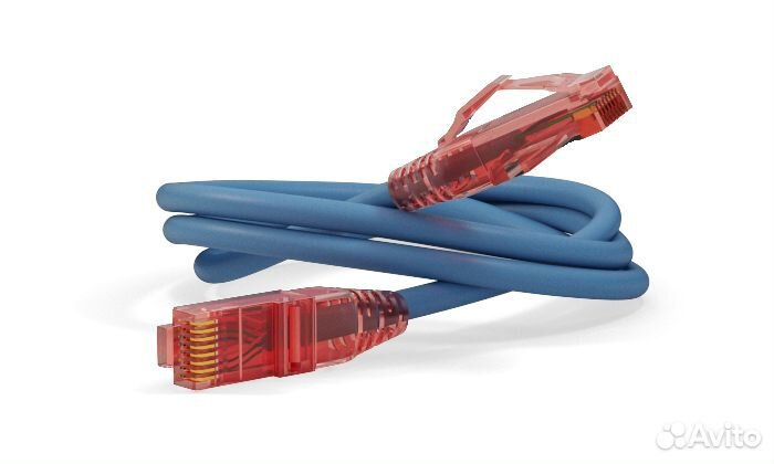 Патч-корд Hyperline PC-LPM-UTP-RJ45-RJ45-C5e-3M-LS