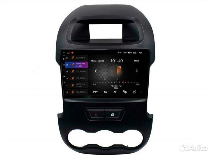 Магнитола Андроид на Ford Ranger 2011-15