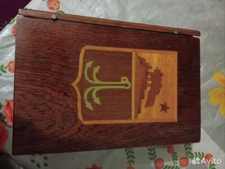 Шкатулка деревянная СССР