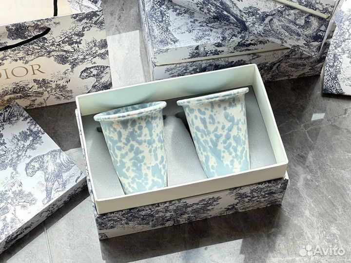 Стаканы из фарфора Dior