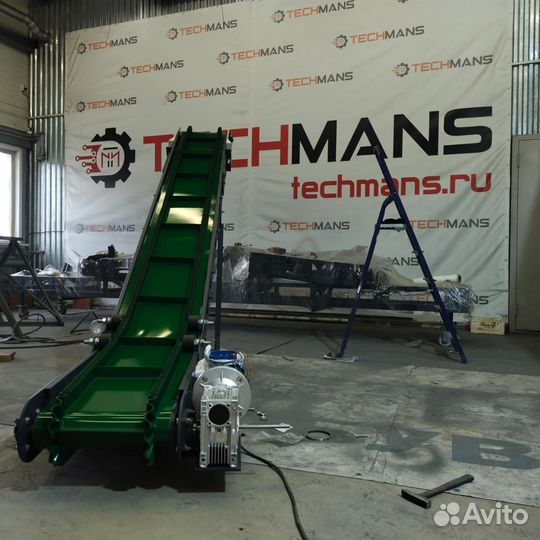 Ленточный конвейер транспортёр