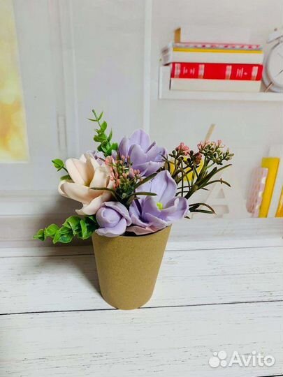 Букет из мыла