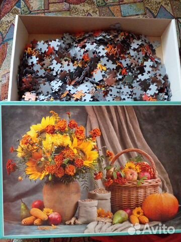 Пазлы новые 1000 деталей