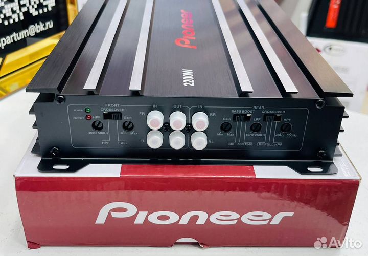 Усилитель Pioneer 457 4-х канальный 2200W